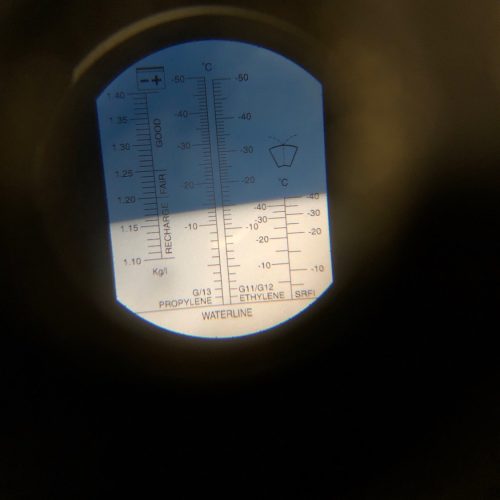 antifreeze level photo