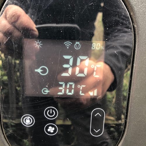 heat pump screen